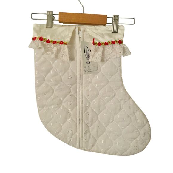 Vintage Baby’s First Christmas Photoshoot stocking (OS/NWBN) C212 - Picture 5 of 6